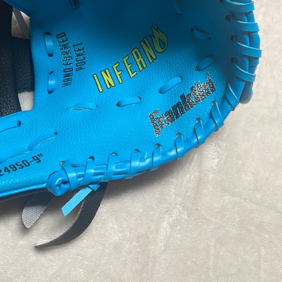 Boys Blue & Black Ball Glove - Picture 3 of 5